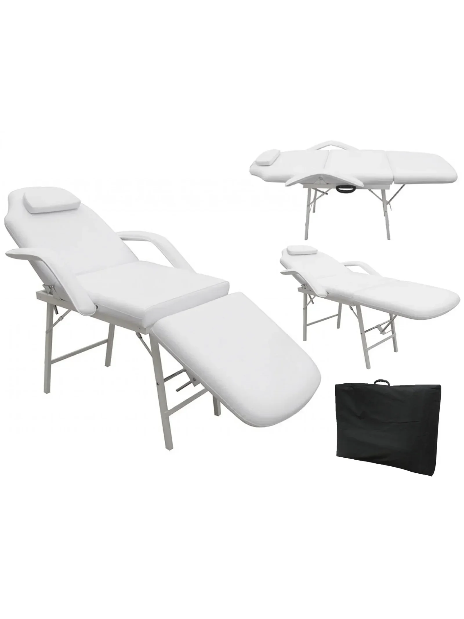 73'' Portable Tattoo Parlor Spa Salon Facial Bed Beauty Massage Table Chair  massage table portable