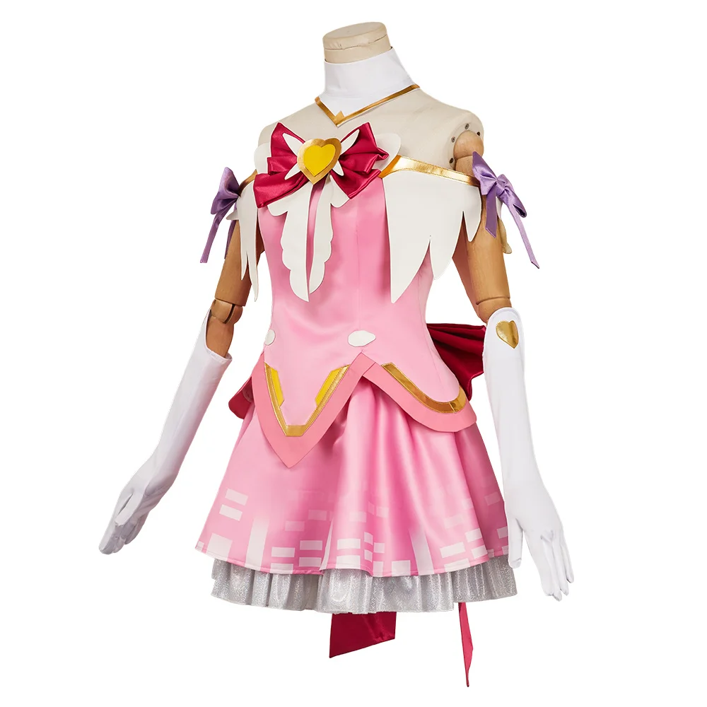 Magical Girl Juno Cosplay Fantasy Clothing Kawaii Dress Anime Game OW Costume Disguise Adult Women Roleplay Party Outfits
