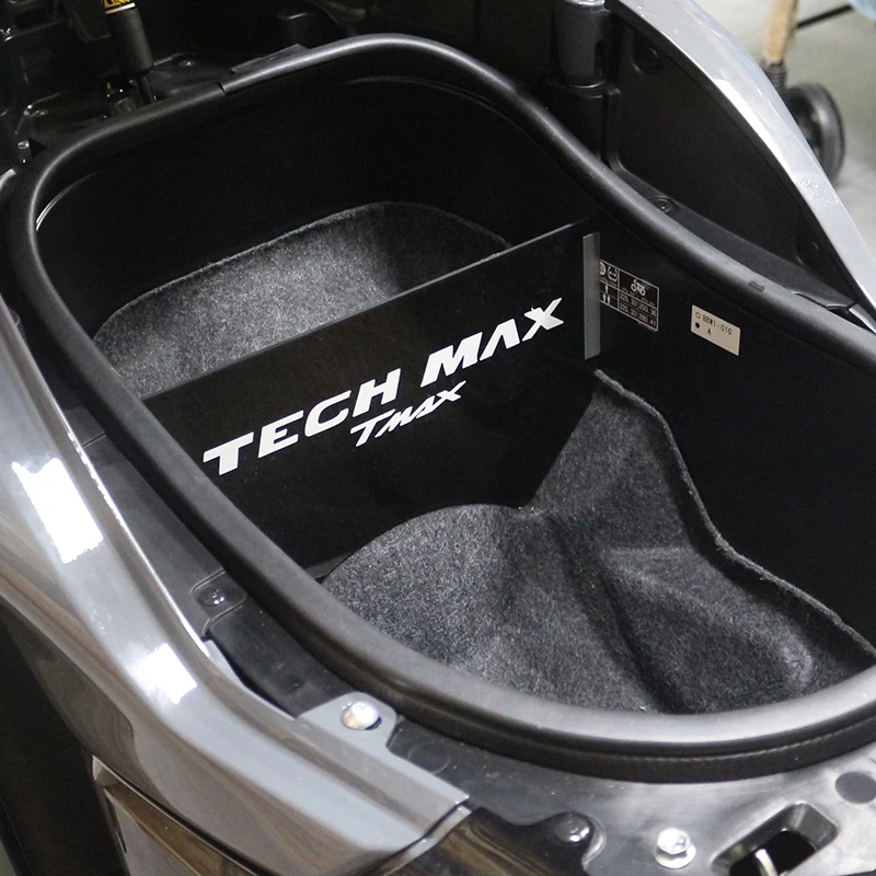 TMAX560 techmax Luggage Compartment Partition Plate Trunk Separator Compartment Isolation Plate For Yamaha Tmax560