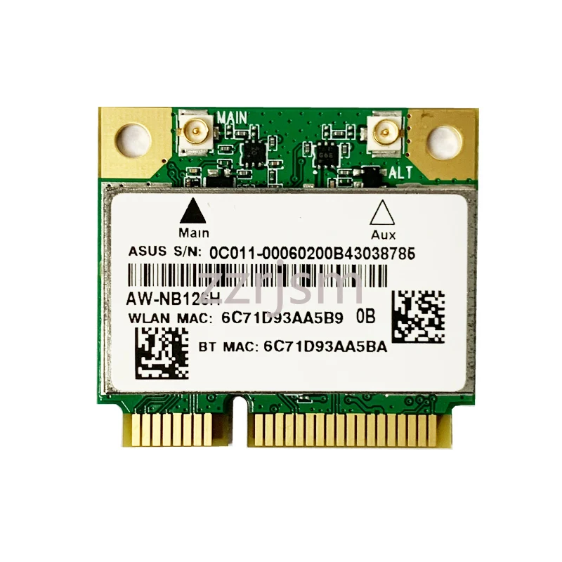 

New Wifi Bluetooth 4.0 Half Mini PCI-E Wireless Network Card For Atheros AR9485 AR5B225 For ASUS/ Dell /ACER/Samsung