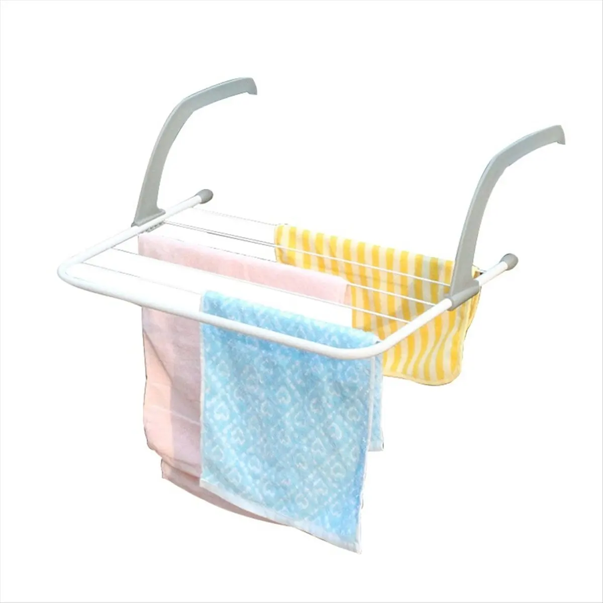 2026 Trend Foldable Storage Hanger Balcony Hanger for Socks and Shoes Multi-Function Towel Rack