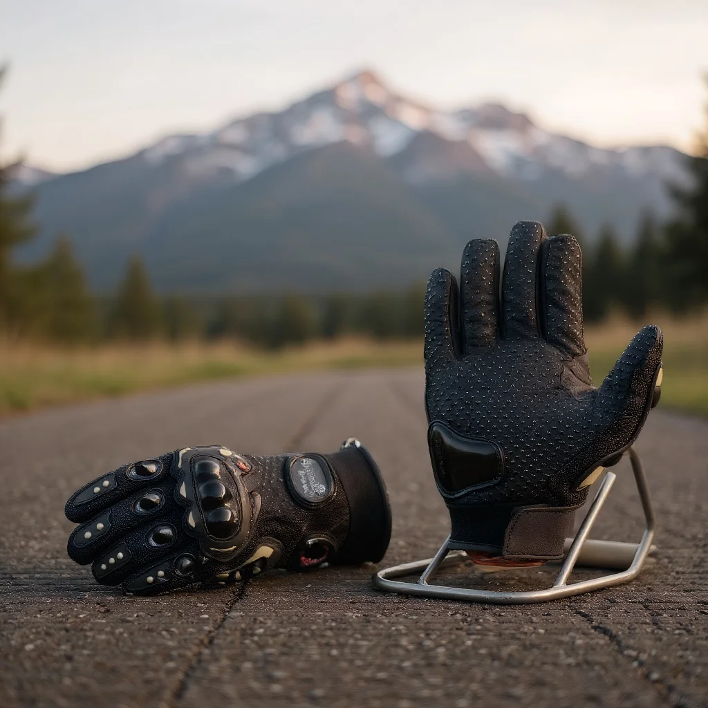 

Men's Motorcycle Gloves - Full Finger Racing Protective Gear