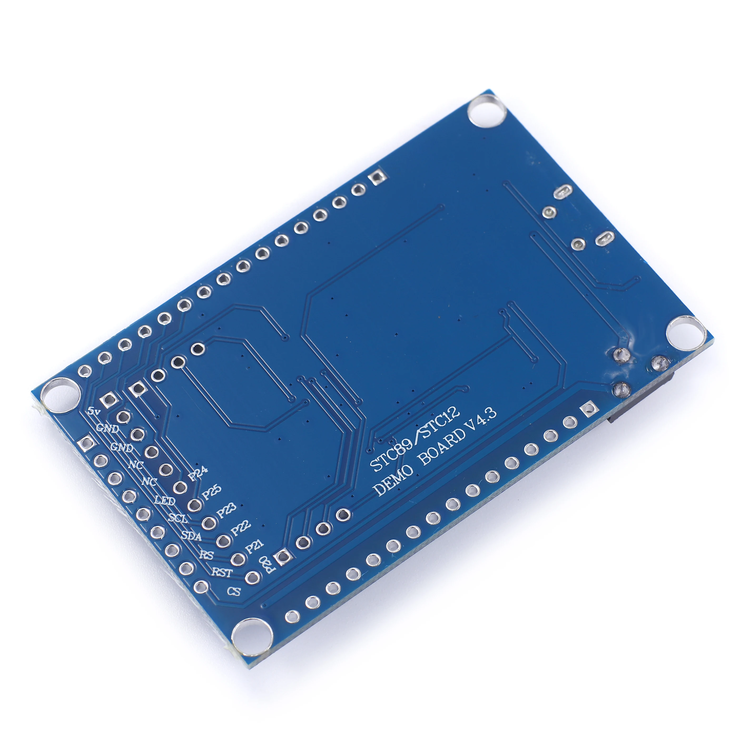 STC12 الأساسية مجلس STC12C5A60S2 51 شريحة واحدة الحد الأدنى تطوير النظام لوحة تعليمية المزدوج المنفذ التسلسلي أجزاء عدة