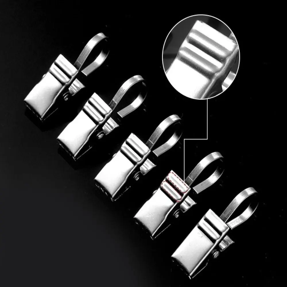10PCS/Set New Stainless Steel Curtain Clips Window Accessories Household Photos Clips Multifunctional Durable Drapery Hook