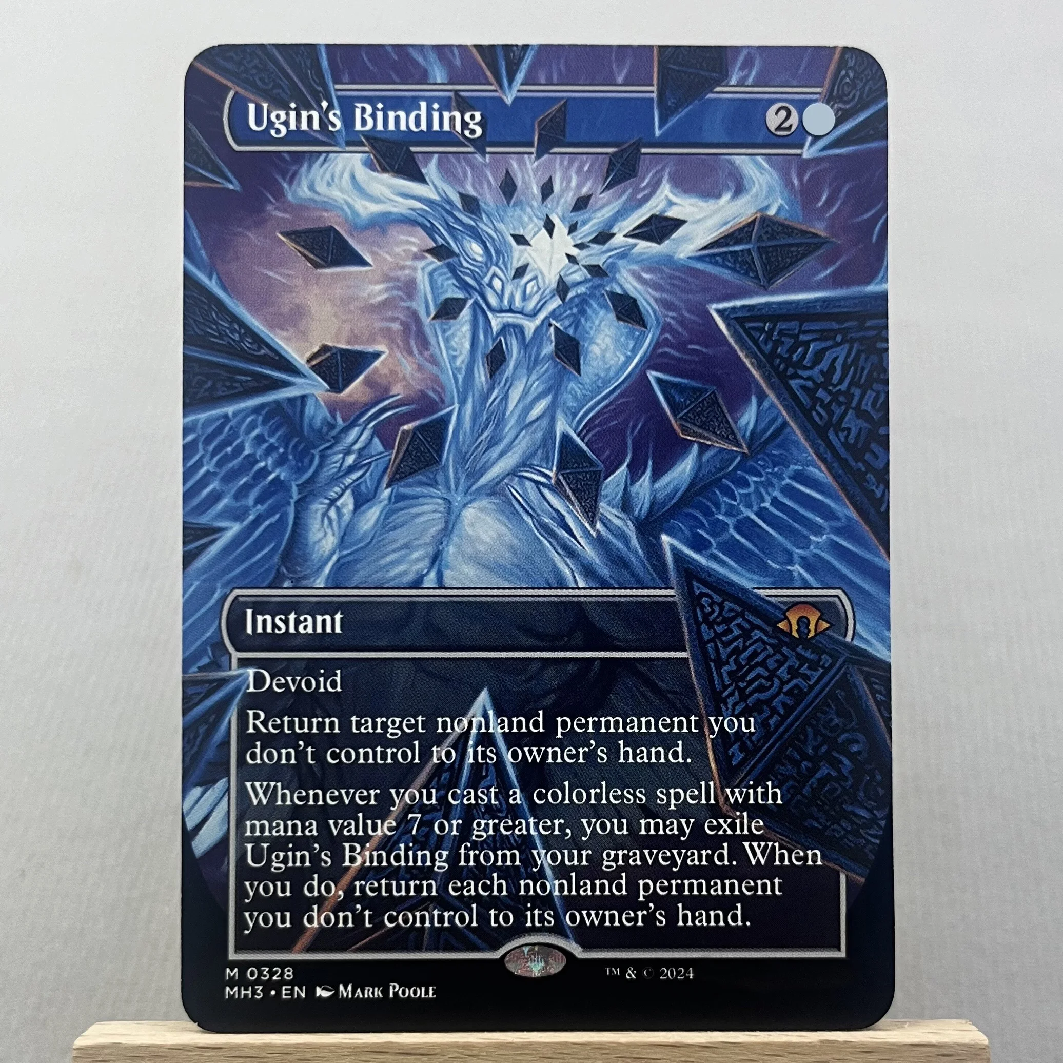 MH3 SLD HOLO8-Ⅰ03 Tcg cards German Black Core magical Teferis Protection ponder six Ugin, the Spirit the Dragon Wrenn  gather