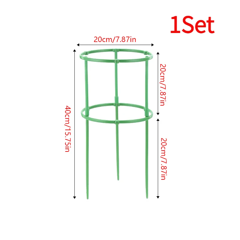 1Set Tomato Trellis Adjustable Plant Stakes Garden Trellis Tomato Plant Support Cage For Garden Potted Plants Grow Supplies.