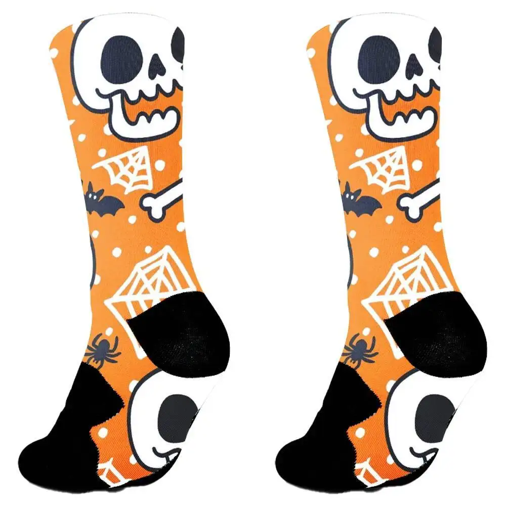 

Halloween Socks Fashion Personality Cotton Socks Unisex Men Happy Street Skateboard Fruits Harajuku Gift Funny Boys socks