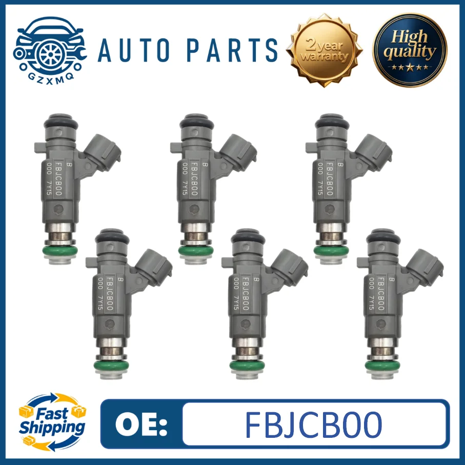 6pcs FBJCB00 Fuel Injectors For Chevrolet Luv DMAX 000 7Y15 3.5L V6