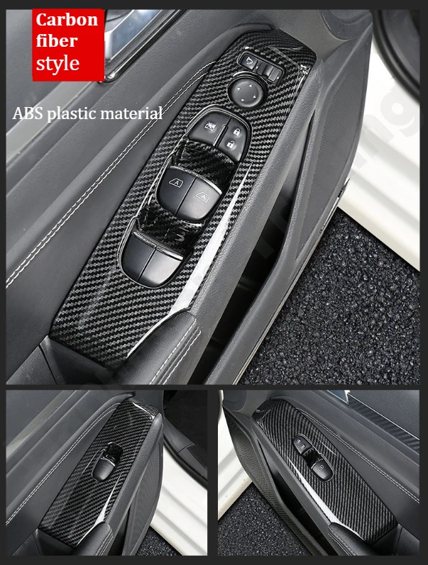 

for Nissan Altima 2022~2025 Glass lift panel decorative stickers/armrest stickers/interior modification accessories