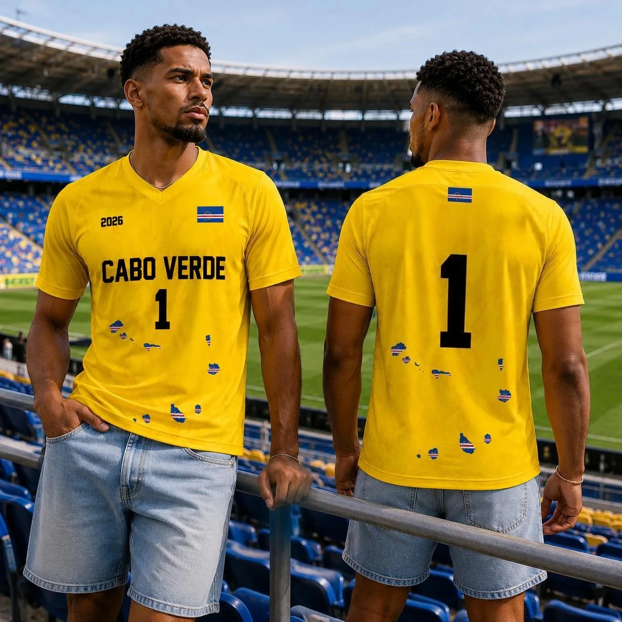 Cabo Verde Flag Island Map Number Print Men Women Unisex T Shirt Tropical Ethnic Loose Sport Casual Short Sleeve Tees Men TShirt