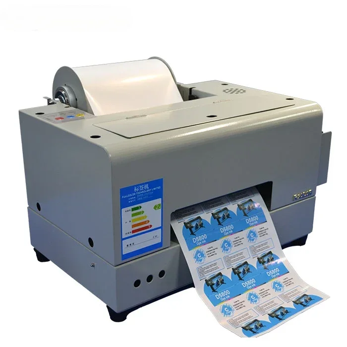 6 Color PVC Label Sticker Printer Machine