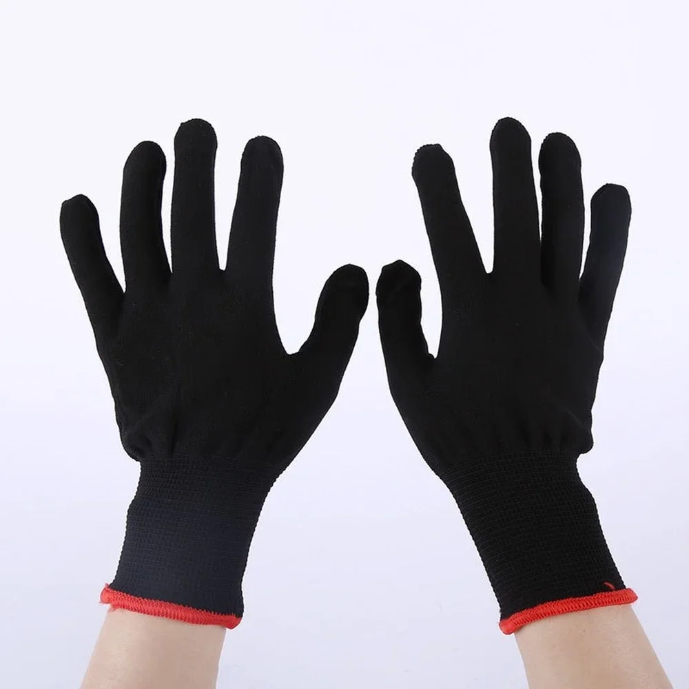 1pcs Hairdressing Anti-hot Glove for Flat Iron Heat Resistant Hair Straightening Curling Glove Styling Household Mitten