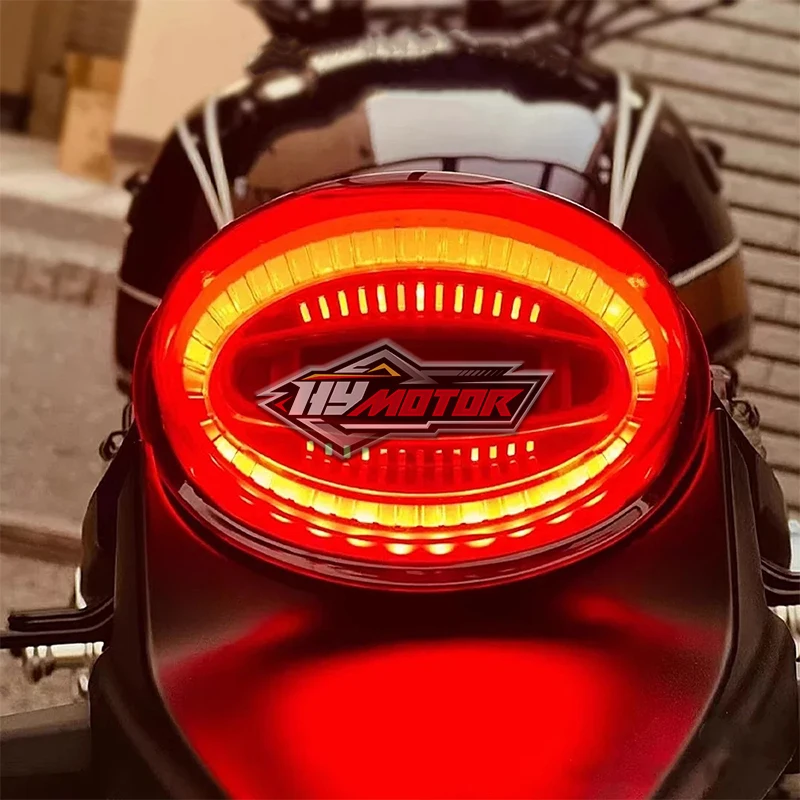 

For Kawasaki Z900RS Z900 RS Z 900 RS 2018-2024 2023 Motorcycle LED Light Smoke/Red Lens Brake Tail Light License Plate Rear Lamp