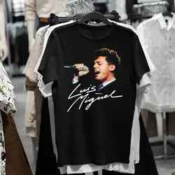 New Luis Miguel Live Shirt Mens Gift Funny Men S-5XL T-Shirt 1N1160