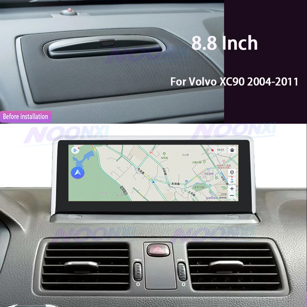 For Volvo XC90 2004-2014 Car Radio IPS Stereo Screen Receiver Multimedia Players GPS Navigation DSP Carplay 2 D in Android