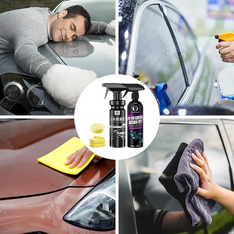 

Car Coating Spray Automobile Nano Coating Liquid Auto Coating Agent automobile Hydrophobic Top Coat Polish for Car Glass