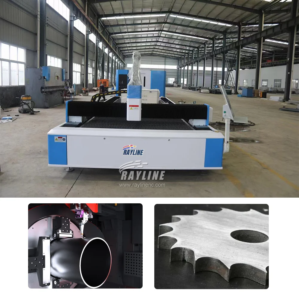 High Productivity 3015 Fiber Laser And CO2 Laser Cutting Machine For Cutting Metal And Nonmetal Plates 1000w 1500w 2000w