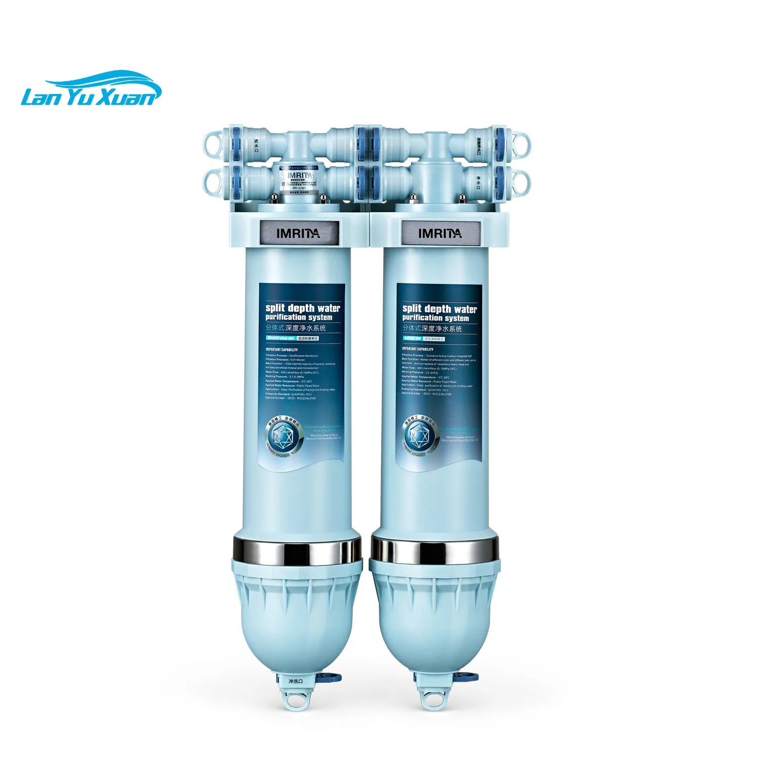 

Hot sale smart hous-ehold UF water filter purifier activated carbon system