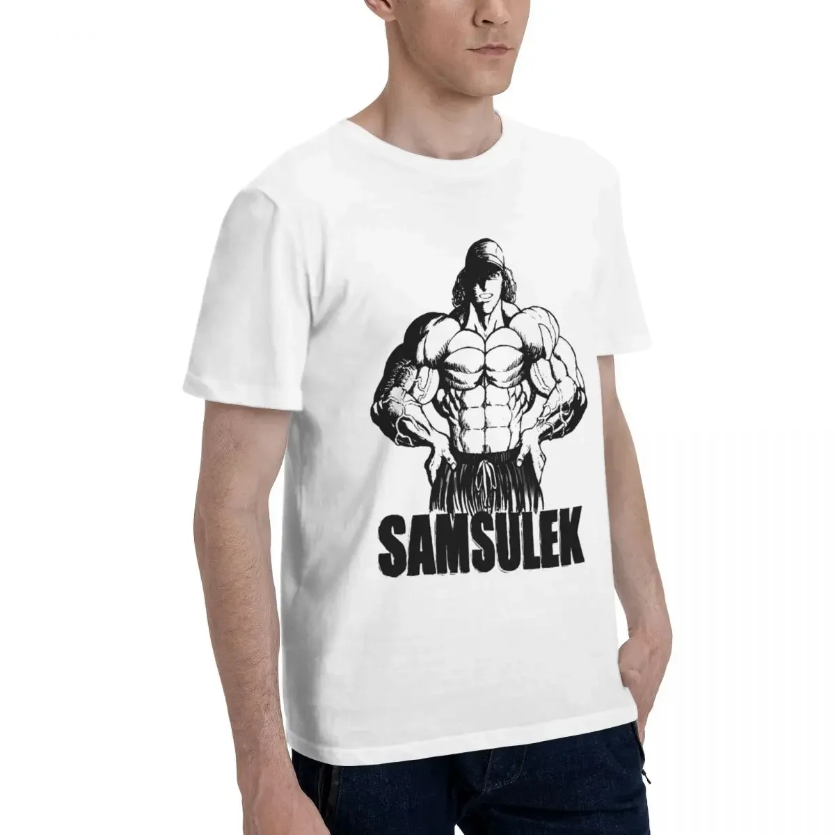 Sam Sulek Oversized Graphic T Shirt Idea T-Shirts For Men Women Man Short Sleeve Tops