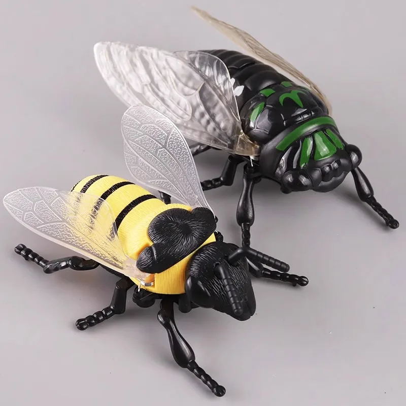 Realistisch Opwindbaar Kever Bug Speelgoed Realistisch Hert Kever Neushoorn Insect Model Creatief Prank Kruipend Uurwerk Speelgoed voor kinderen