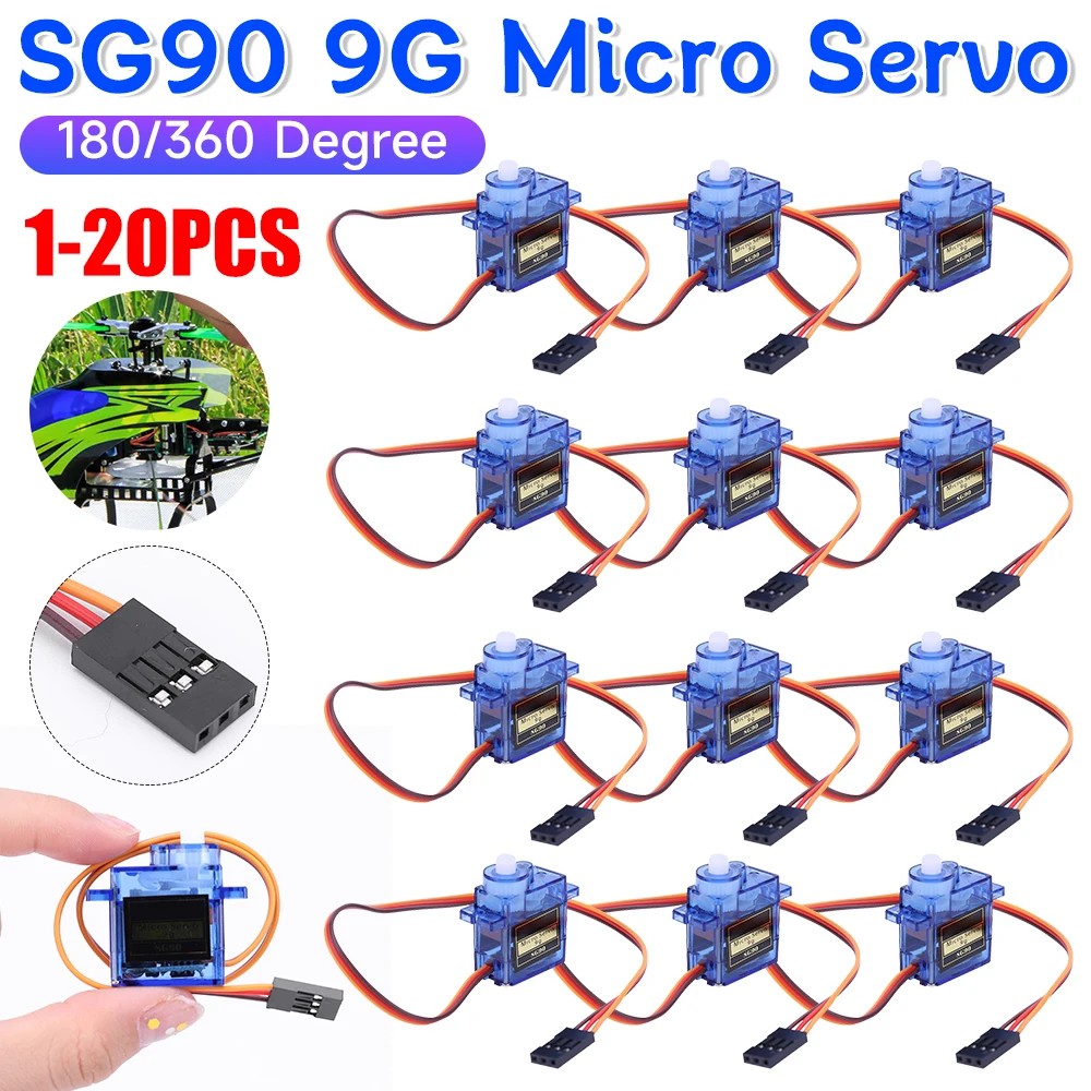 SG90 9G Micro Servo…