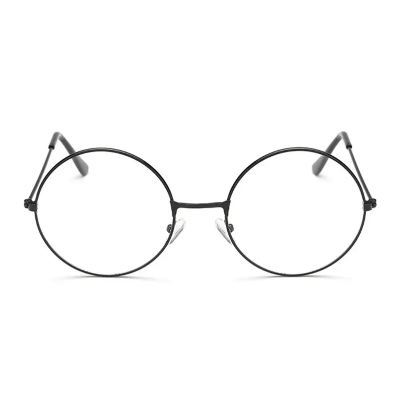 Gafas Redondas Retro para Mujer y Hombre, Lentes Transparentes, Diseño Elegante, Gafas Unisex de Moda, Lentes Transparentes Clásicas