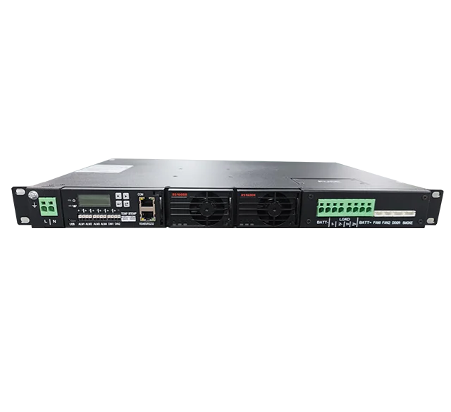 SNMP Impow 48V 125V 5U E48200 DC نظام المعدل 100A 150A جزءا لا يتجزأ من إمدادات الطاقة الاتصالات 19 بوصة 17 الرف