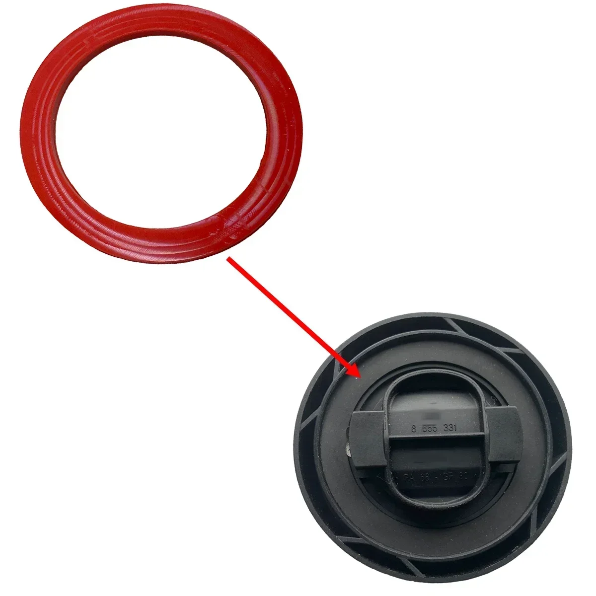 GEFENSI New Engine Oil Filler Cap Seal Gasket For BMW 1 2 3 4 5 6 7 Series M3 M4 M5 M6 X3 X5 X6 Z4 E46 E90 E60 F01 F10 F30 11121