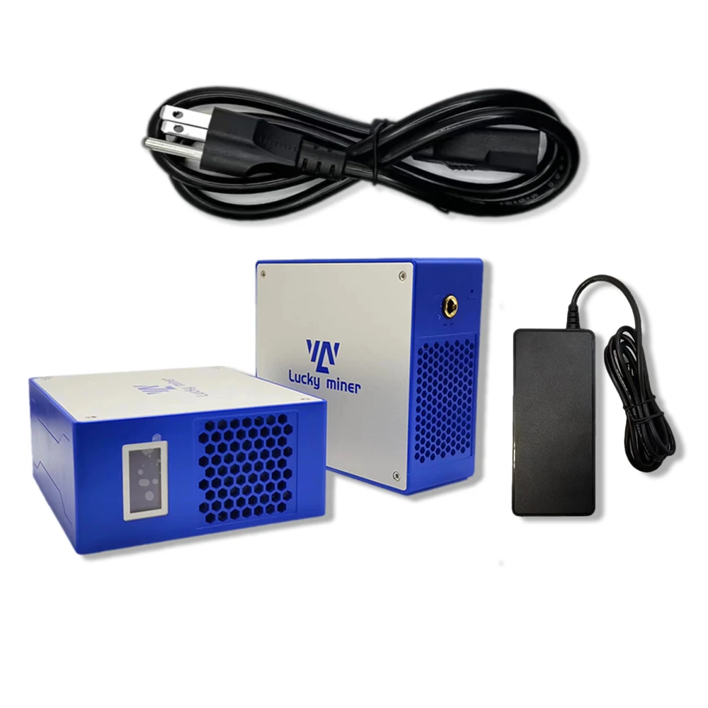 2024 Neuer aktualisierter Lucky Miner V7 1TH/S WIFI SHA25 Bitcoin Miner BTC BCH BSV DGB Solo Lottery Miner ASIC Bitcoin Miner