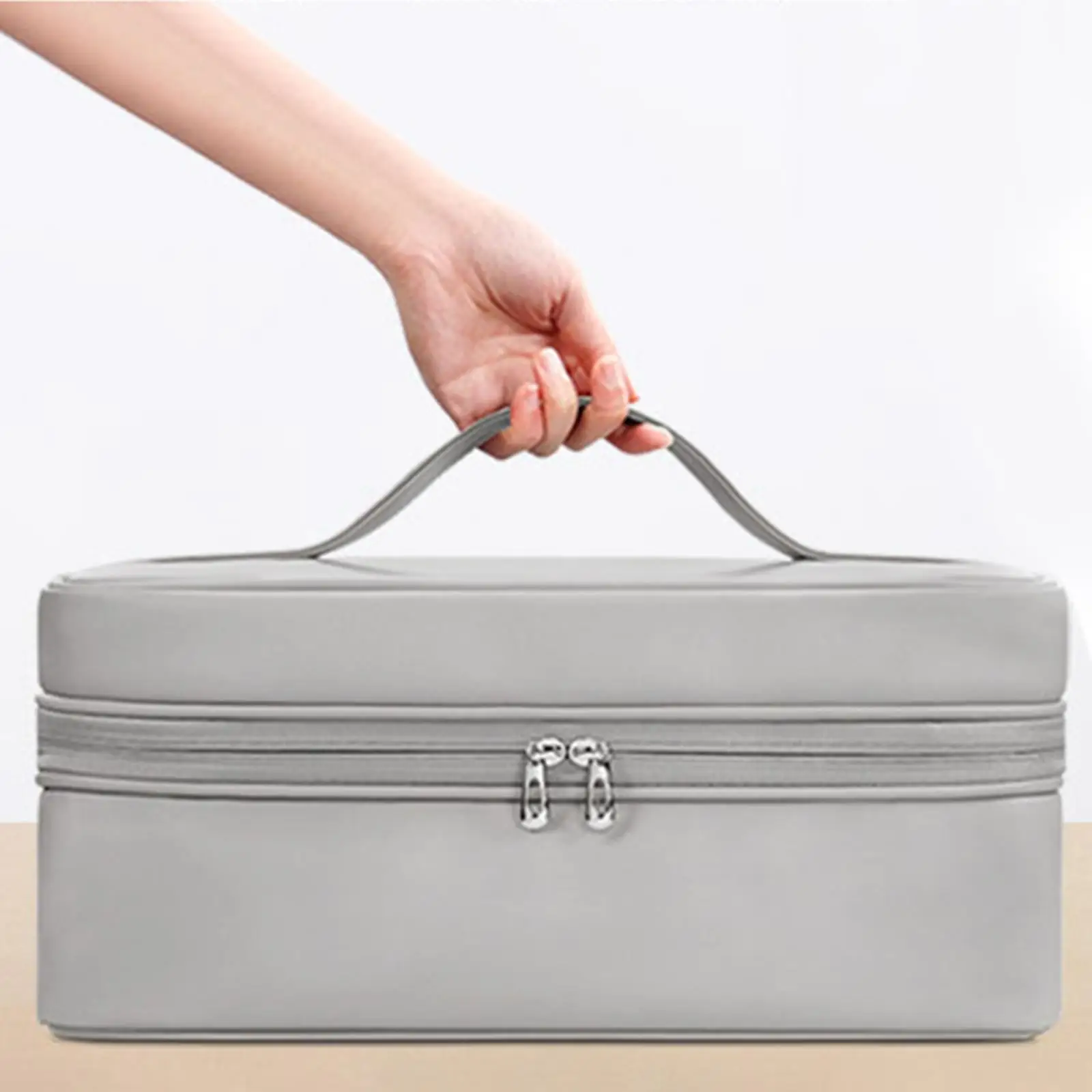 حقيبة سفر محمولة ضد الغبار وحماية مضادة للخدش وحقيبة حامل مُنظِم لأدوات فوهة مجفف الشعر دايسون