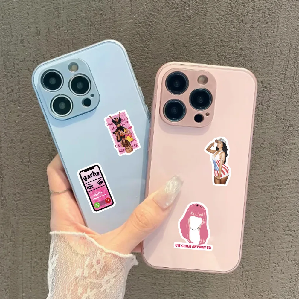 10/30/60 PIÈCES Chaud Européen et Américain Rap Stars Nicki Minaj Graffiti Autocollants BRICOLAGE Ordinateur Portable Téléphone Guitare Réfrigérateur Scraphbook Enfant Jouets