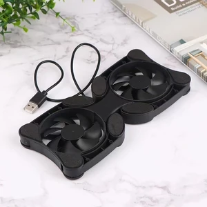 USB Mini Portable Fan hỗ trợ gấp Notebook Notebook Fan tủ lạnh Notebook Bộ tản nhiệt Bộ tản nhiệt Master Tủ lạnh Phụ kiện máy tính 8 Cơ sở làm lạnh máy tính xách tay bán hàng chính - №4
