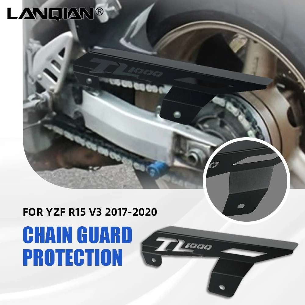 

FOR Suzuki TL1000S Chain Guide Pulley Chains Stabilizer Chainring Protector Plate Guard Cover chain guard 1997-1998-1999-2000