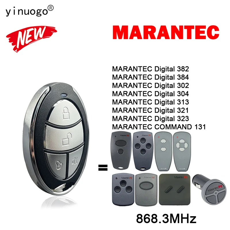 Imagem -03 - Garagem Porta e Portão Controle Remoto Transmissor de Mão 868mhz Clone para Hormann Marantec Berner Belfox Dickert