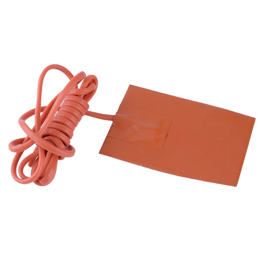 

Car Orange Engine Oil Pan Sump Tank Heater Mat Self-Adhesive Silicone Heating Pad 110V 250W