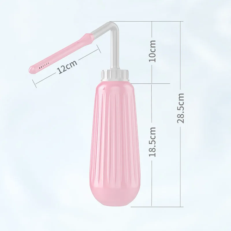 500ml Portable Bidet Private Parts Flushing Device Baby Butt Cleaner Confinement Pregnant and Lying-in Women's Perineum Bidet