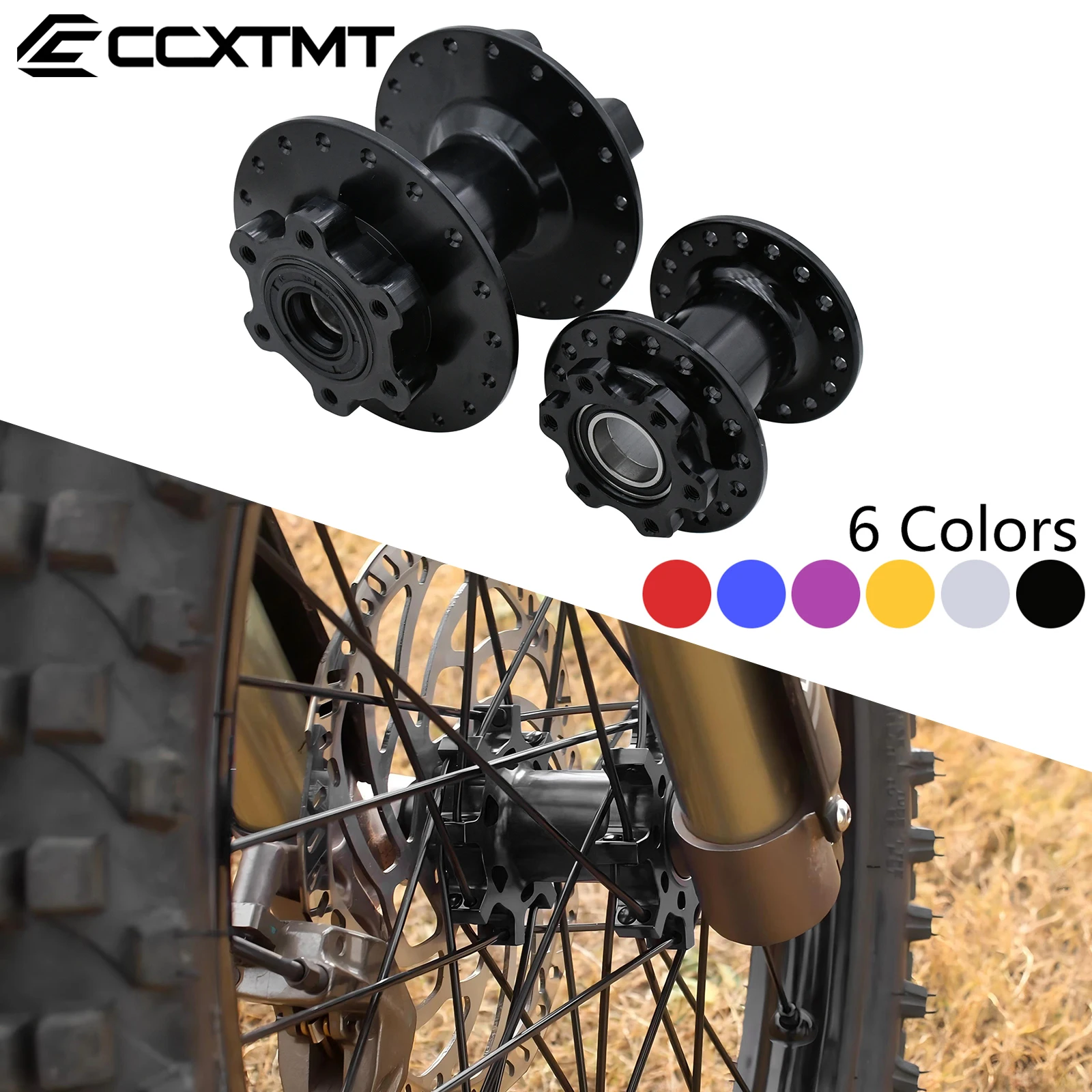 Bike Light Front Rear - Buje de rueda delantera y trasera