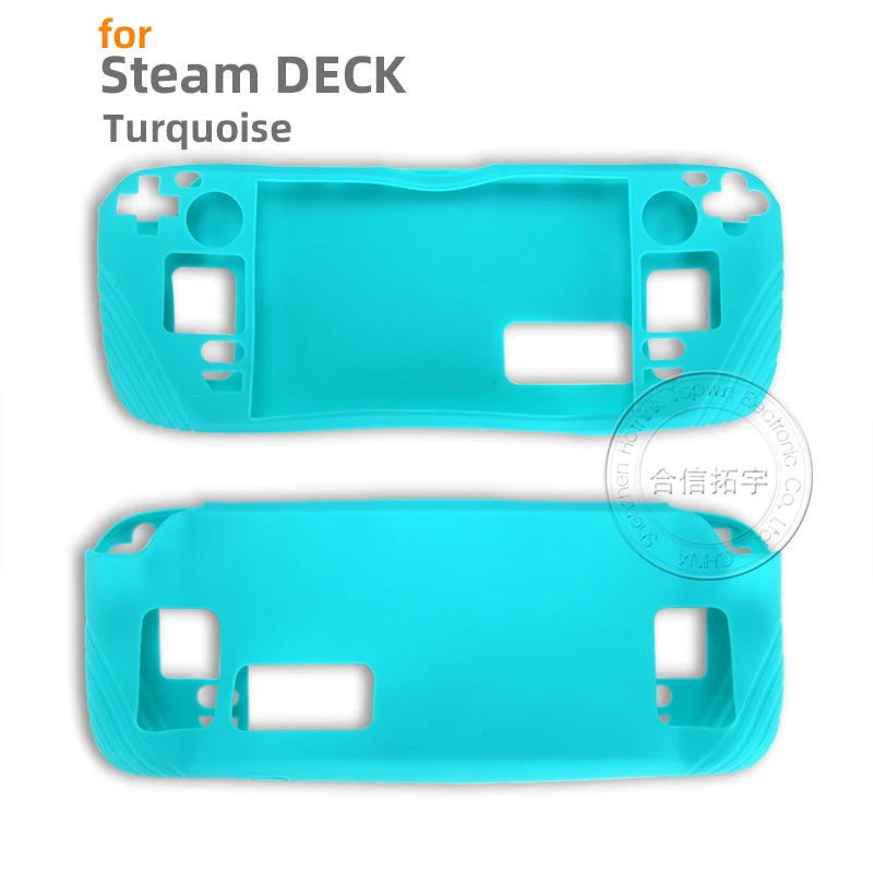 HOTHINK 1pcs Soft Silicone Case Cover Protective Skin for Valve Steam Deck Console Gamepad