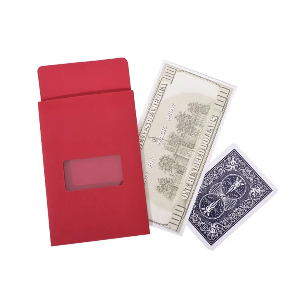 Magic Props Money-Maker Magic Gimmick Props Mentalism Envelope Magic Tricks Instant Performance Magician Kit Envelope