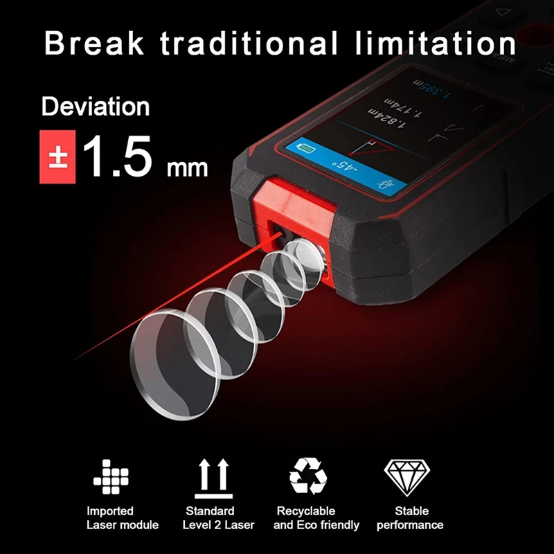 NF-518S Wall Scanner Wire Metal Detector,Wall Detector Center HD LCD Display With 3 In 1 Professional Electronic Sensor