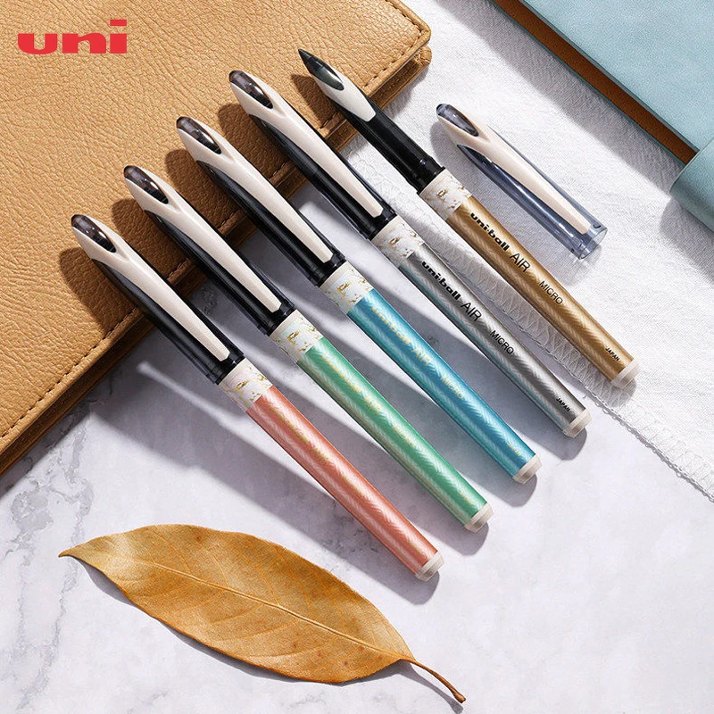 New uni-ball AIR UBA-188 Gel Pen 0.5mm Direct Liquid Type Black Ink Student Drawing  Calligraphy Practice Pen Office Stationery