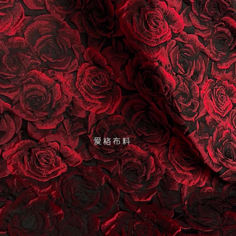 

Jacquard Fabric Creative for Dress Clothing Cheongsam Fashion Designer Handmade Diy Sewing Material Cloth Wholesale