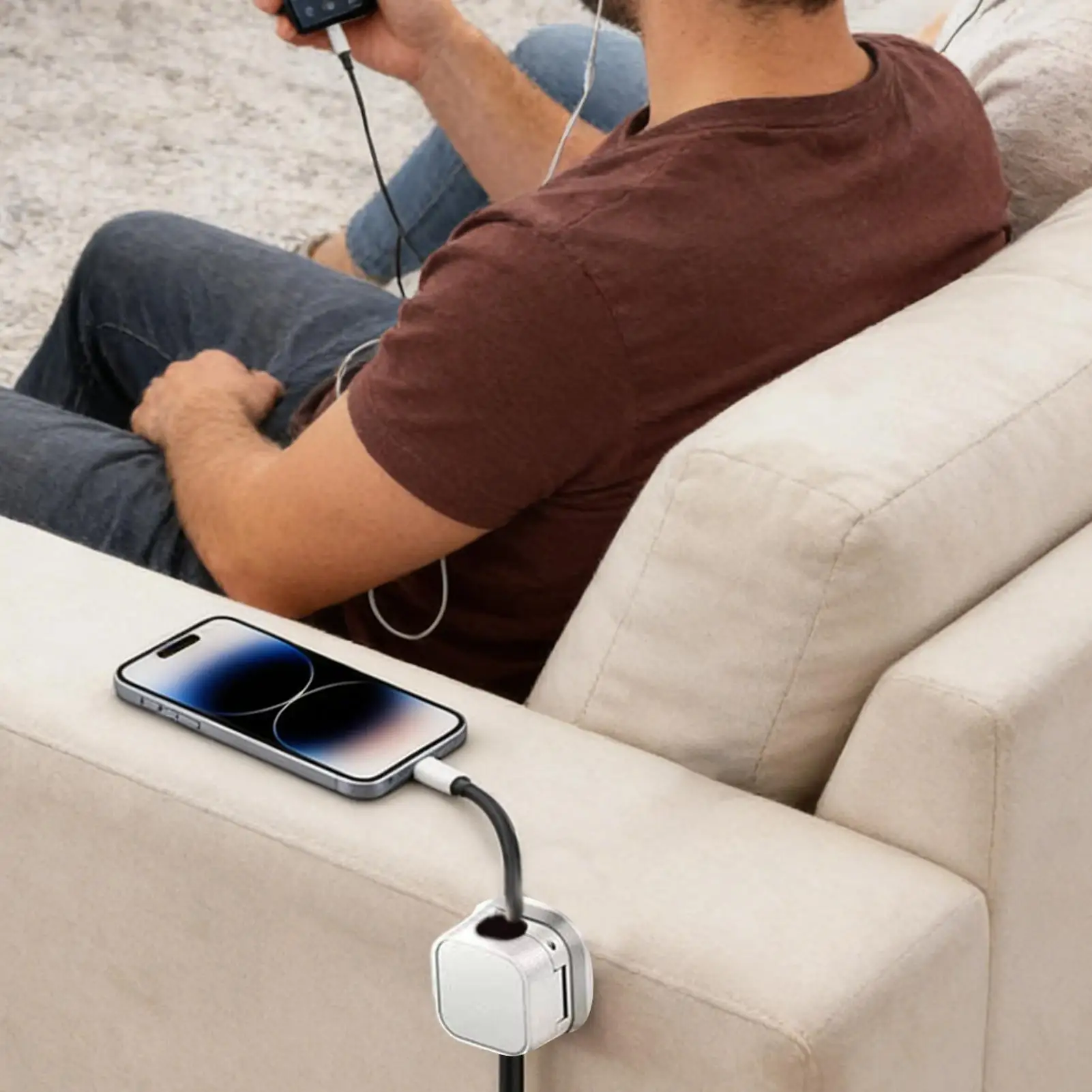 Cord Holder 6 Piece Charger Wire Clips Magnetic Cable Clips For Desk Home Office Car Nightstand Phone Computer Bedside Table