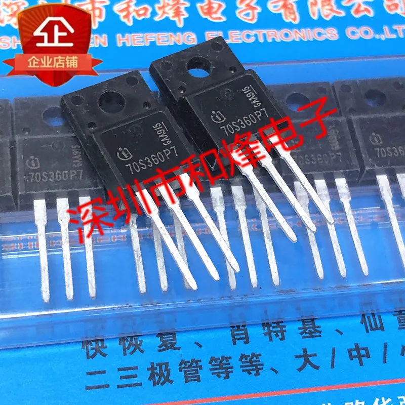 5PCS-10PCS 70S360P7 IPA70R360P7S TO-220F 700V 34A  On Stock  New And Origjnal