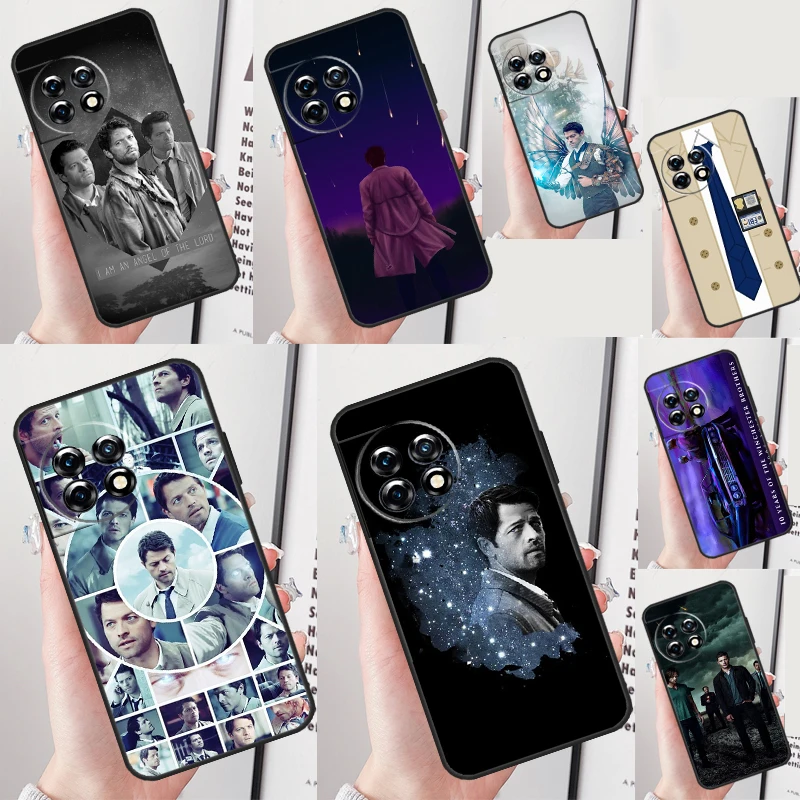 Cool Supernatural Castiel Cover For OnePlus 12 13 11 12R 13R 9 10 Pro 8T 9RT 10T 10R Nord CE 4 2 3 Lite N20 N30 Case