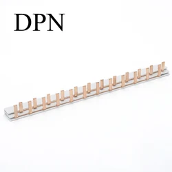 1P/P/3P/4P/DPN Copper Busbar for Distribution Box Circuit Breaker PIN TYPE MCB Connector Busbar Breaker Combing Terminals