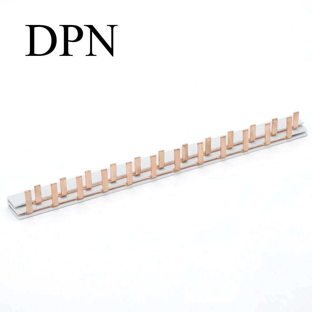 1P/P/3P/4P/DPN Miedziana szyna zbiorcza do skrzynki rozdzielczej Wyłącznik automatyczny TYP PIN Złącze MCB Wyłącznik zbiorcza Zaciski czesania