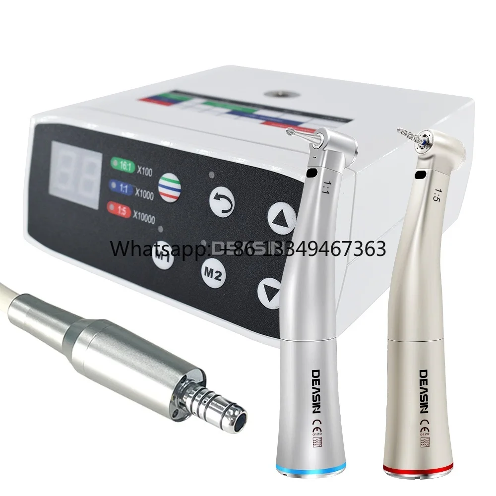 

8000A Dental Electric LED Micro Motor Brushless Internal Spray Brushless Electric Micromotor Dentist Low Speed Handpiece