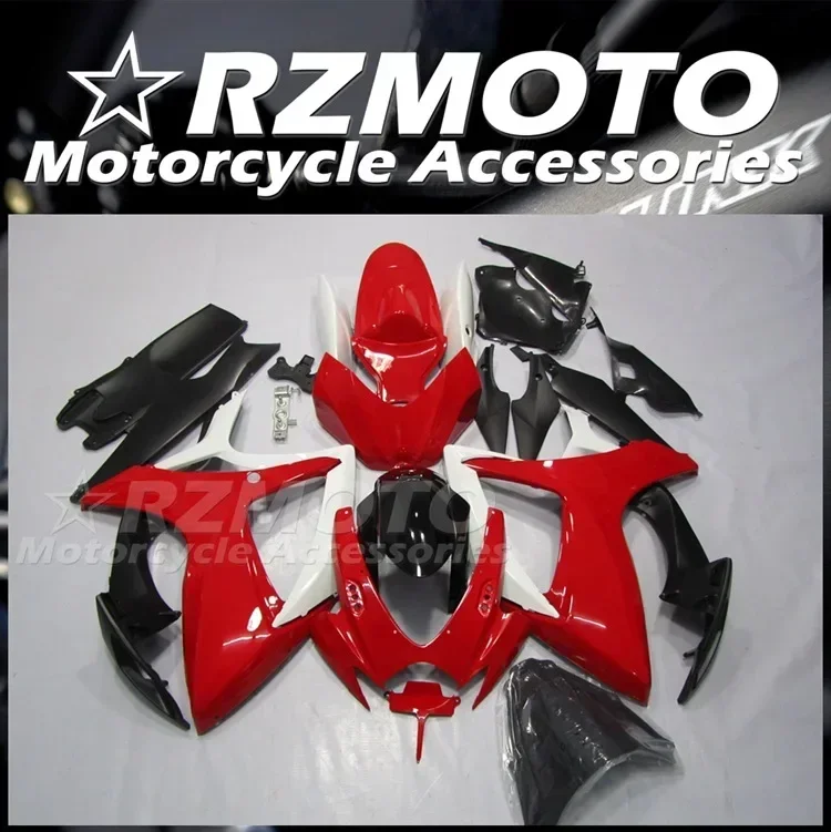 

Injection Mold New ABS Fairings Kit Fit For Suzuki GSX-R600 750 K6 2006 2007 06 07 Bodywork Set Red Black White