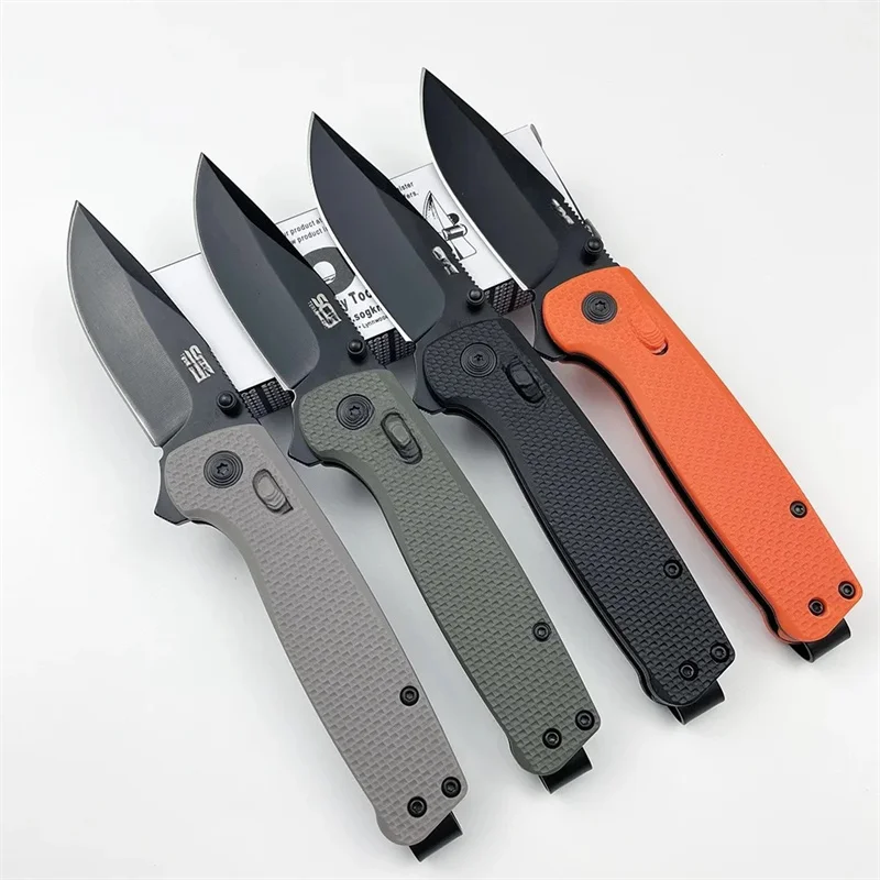 

Folding Pocket Knife D2 Blade Nylon Fiber Handle Camping Outdoor EDC Multi-tool EDC knife Men's Gentleman's for Christmas Gitfs